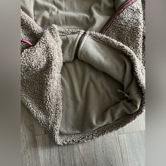 Orvis Women’s Sherpa Fleece Lined Jacket Light Beige - Size XL - Picture 7 of 8